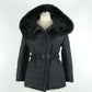 Black Wool Women Coat