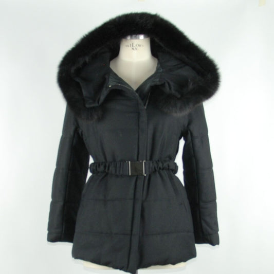 Black Wool Women Coat