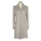 Beige Wool Women Coat
