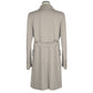 Beige Wool Women Coat