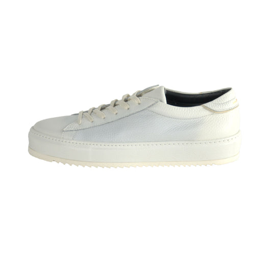 White Leather Men Sneaker