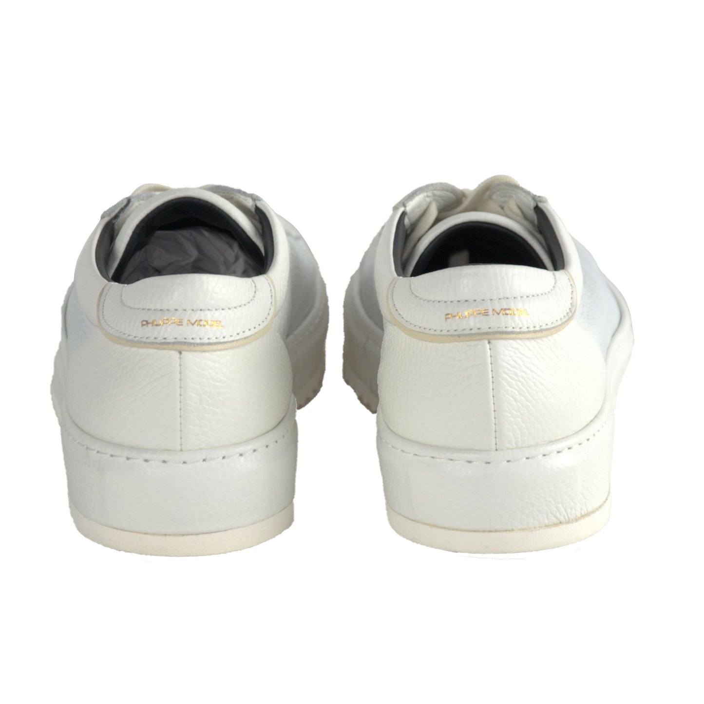 White Leather Men Sneaker