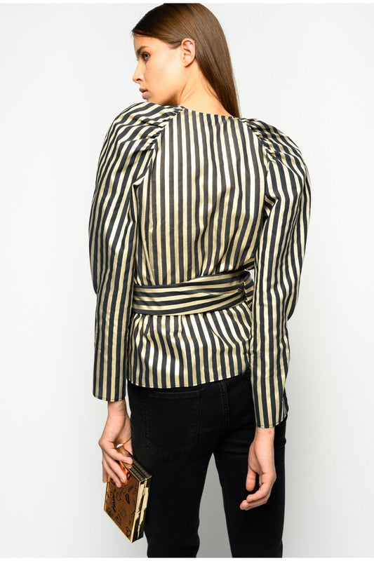 Black Cotton Women Sweater