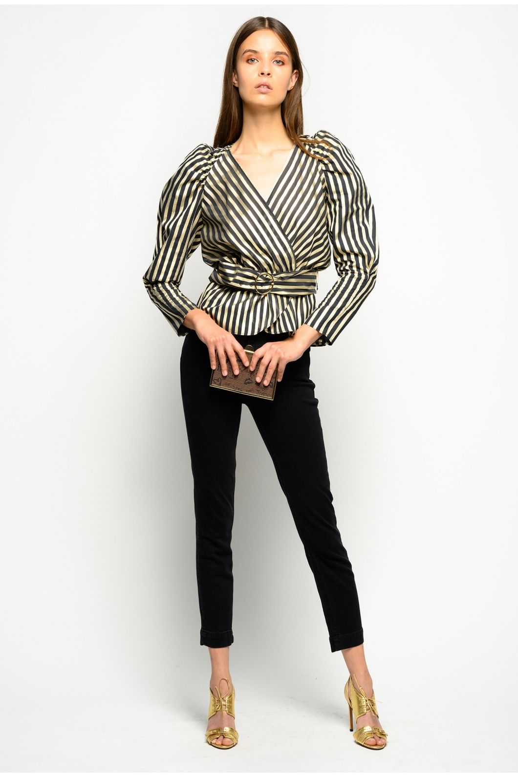 Black Cotton Women Sweater