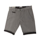 Gray Cotton Men Bermuda
