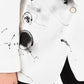 White Polyester Women Blazer