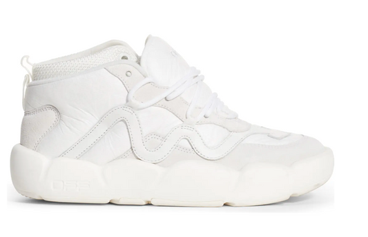 White Leather Women Sneaker