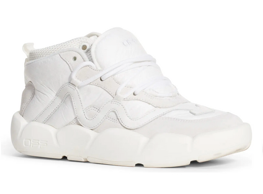 White Leather Women Sneaker