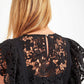 Black Cotton Women Top