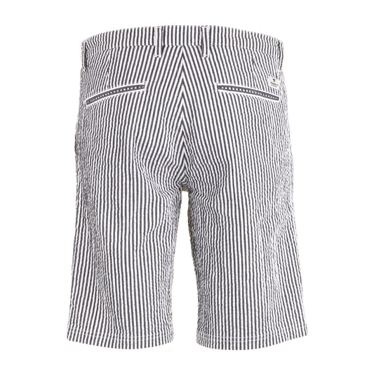 White Cotton Men Bermuda