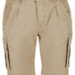 Beige Cotton Men Short