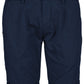 Blue Cotton Men Bermuda