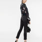 Elegant Blue Silk Satin Top