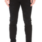 Black Cotton Men Jeans