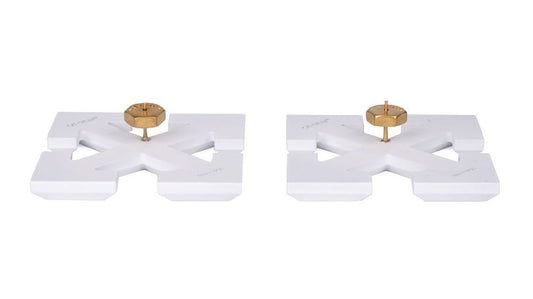 White Metal Women Earring