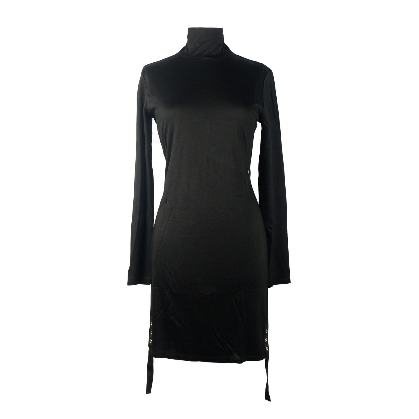 Black Viscose Women Dress