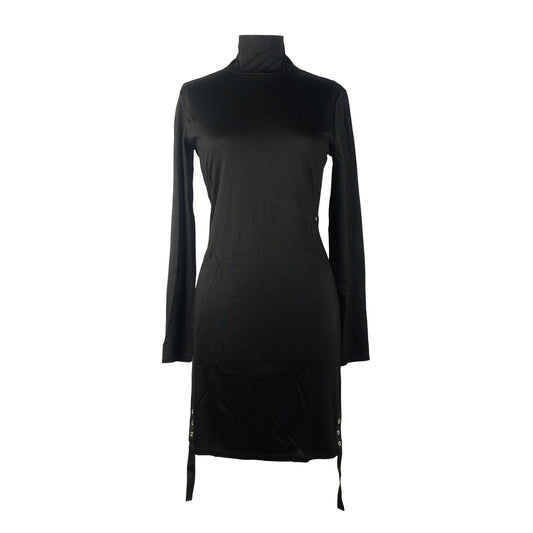 Black Viscose Women Dress