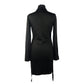 Black Viscose Women Dress