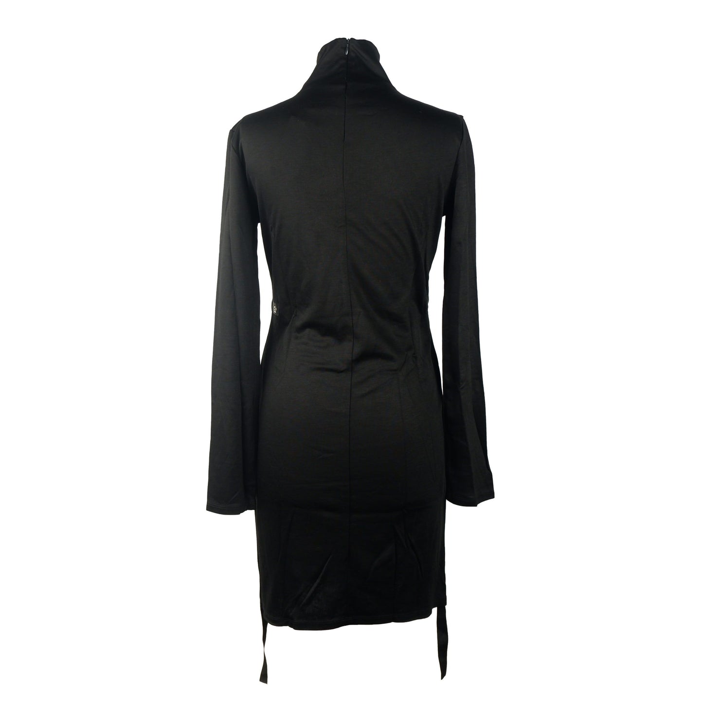 Black Viscose Women Dress