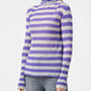 Purple Nylon Women Sweater