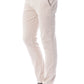 Beige Cotton Men Pant