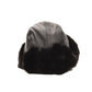 Black Leather Men Hat