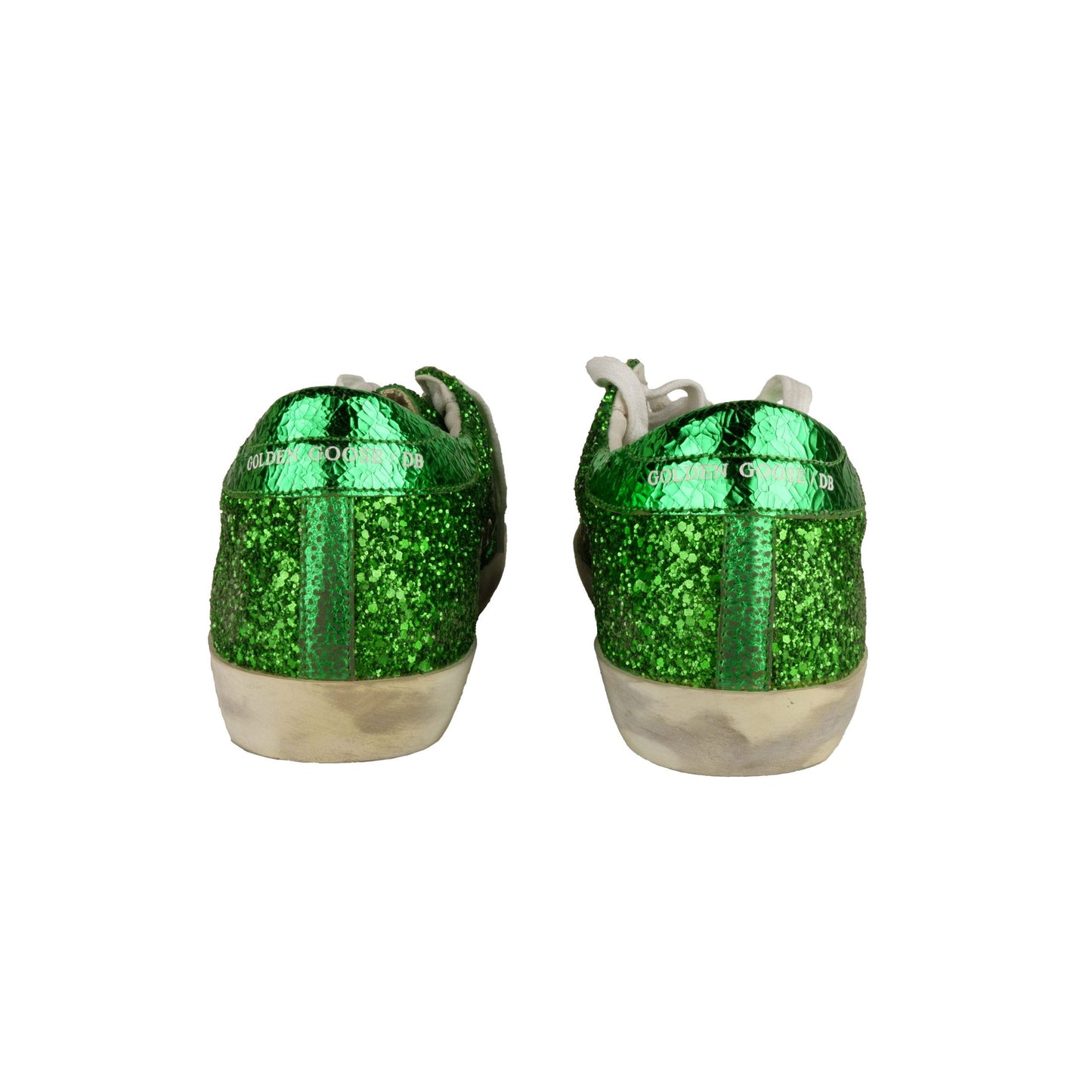 Green Leather Women Sneaker