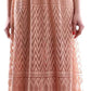 Pink Polyester Women Dress