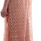 Pink Polyester Women Dress