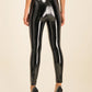 Black Polyester Women's Trousers