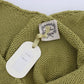 Elegant Green Knitted Vest Sweater