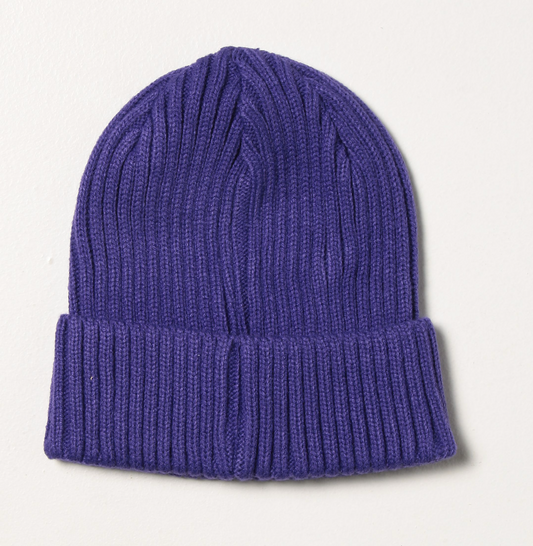 Purple Acrylic Men Hat