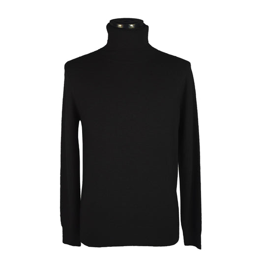 Black Cashmere Men Sweater
