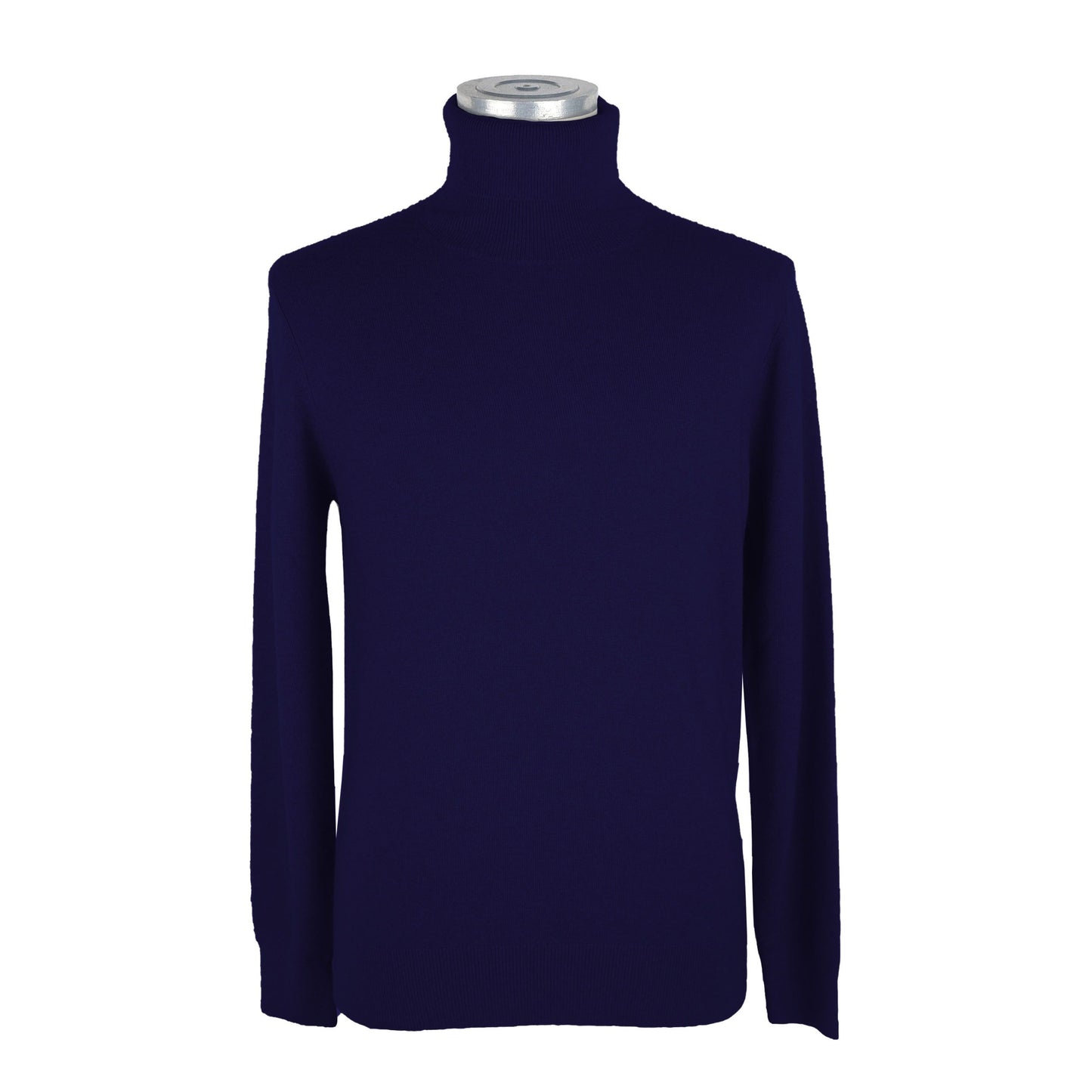 Blue Cashmere Men Sweater