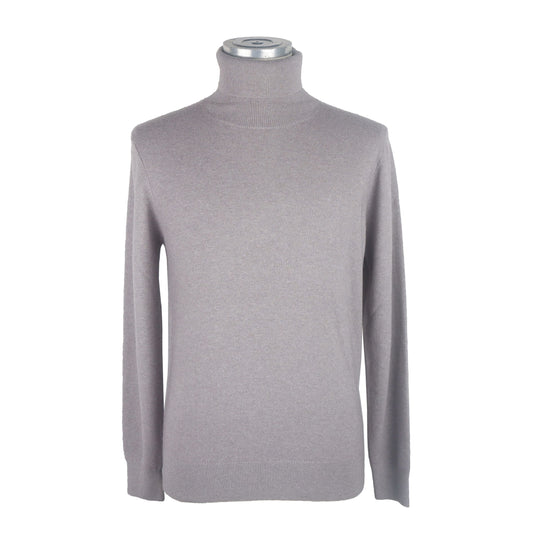Gray Cashmere Men Sweater