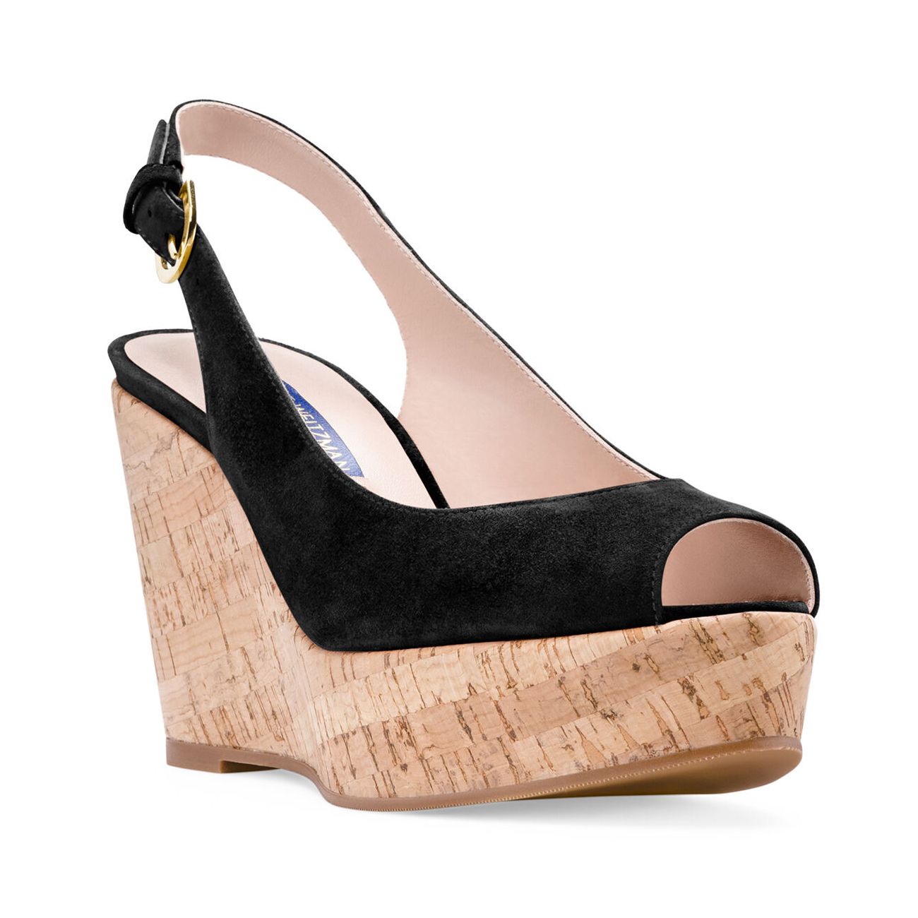 Black Suede Women Sandal