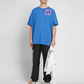 Blue Cotton Men T-Shirt