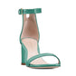 Light Blue Calfskin Women Sandal