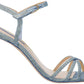 Light Blue Calfskin Women Sandal