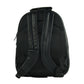 Black Polyurethane Men Backpack