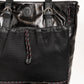 Black Leather Men Shoulder Bag