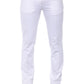 White Cotton Men Trouser