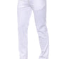 White Cotton Men Trouser