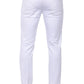 White Cotton Men Trouser