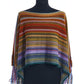 "Multicolor Wool Women Poncho"