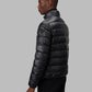 Sleek Black Goose Down Padded Jacket
