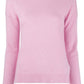 Pink Cotton Women Sweater