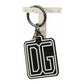Black Rubber Men Keychain