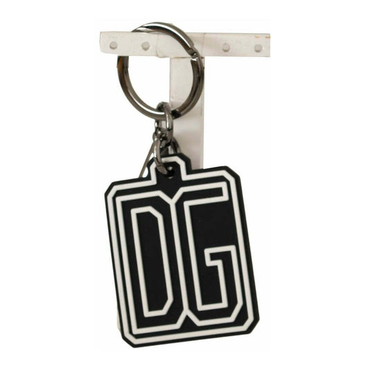 Black Rubber Men Keychain