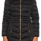 Black Polyester Women Jacket